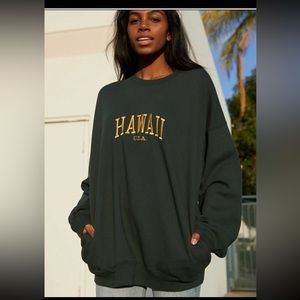 Pacsun John Galt Hawaii Boyfriend Sweatshirt